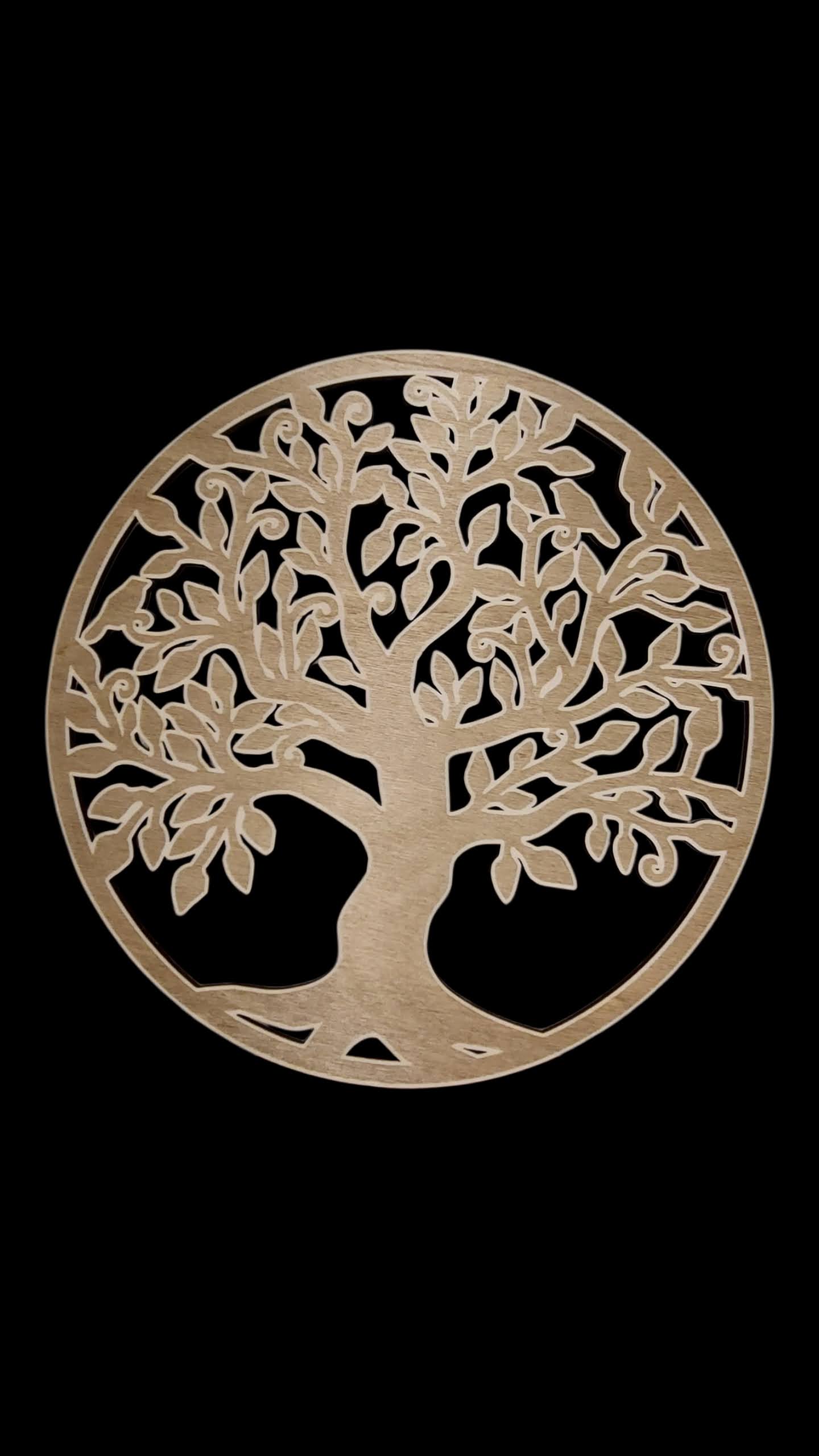 Arbre de vie en bois personnalisable