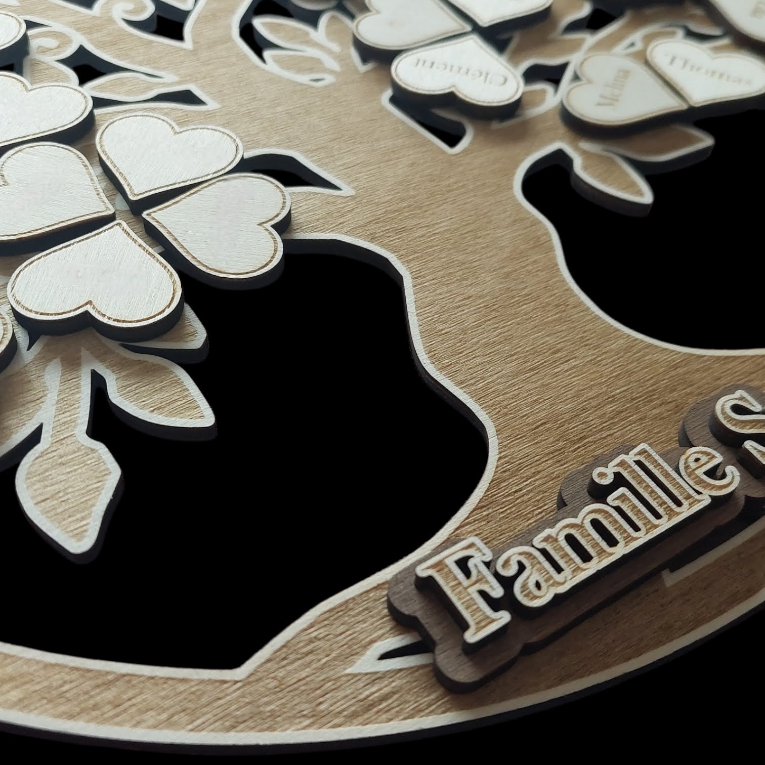 Arbre de vie en bois personnalisable – Image 4