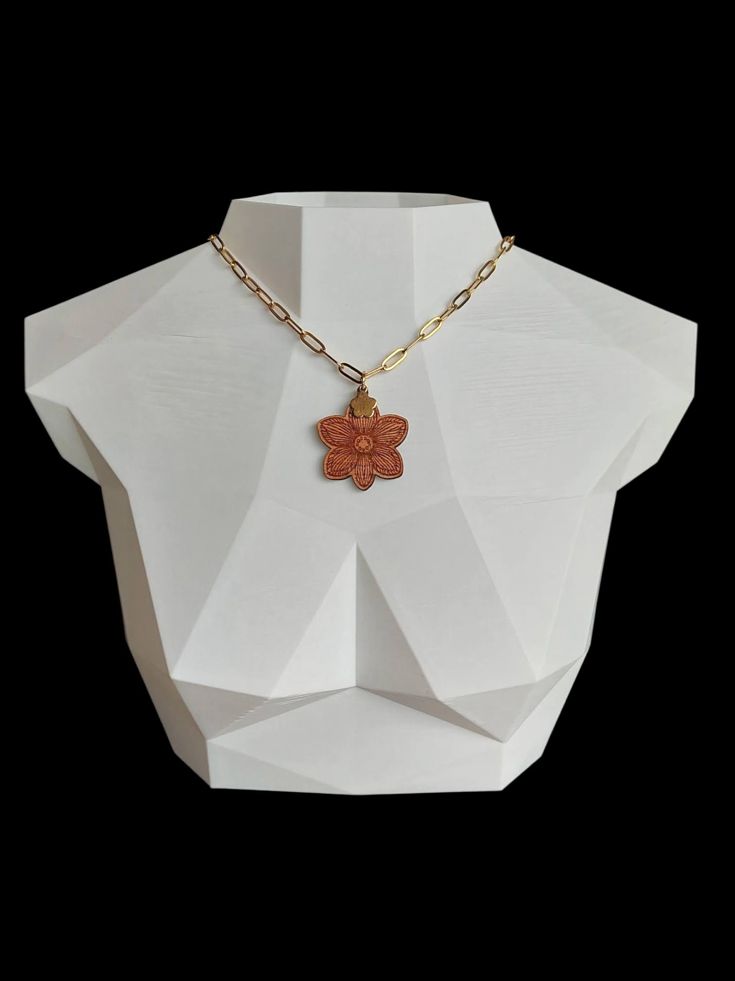 Collier Cosmos fleur