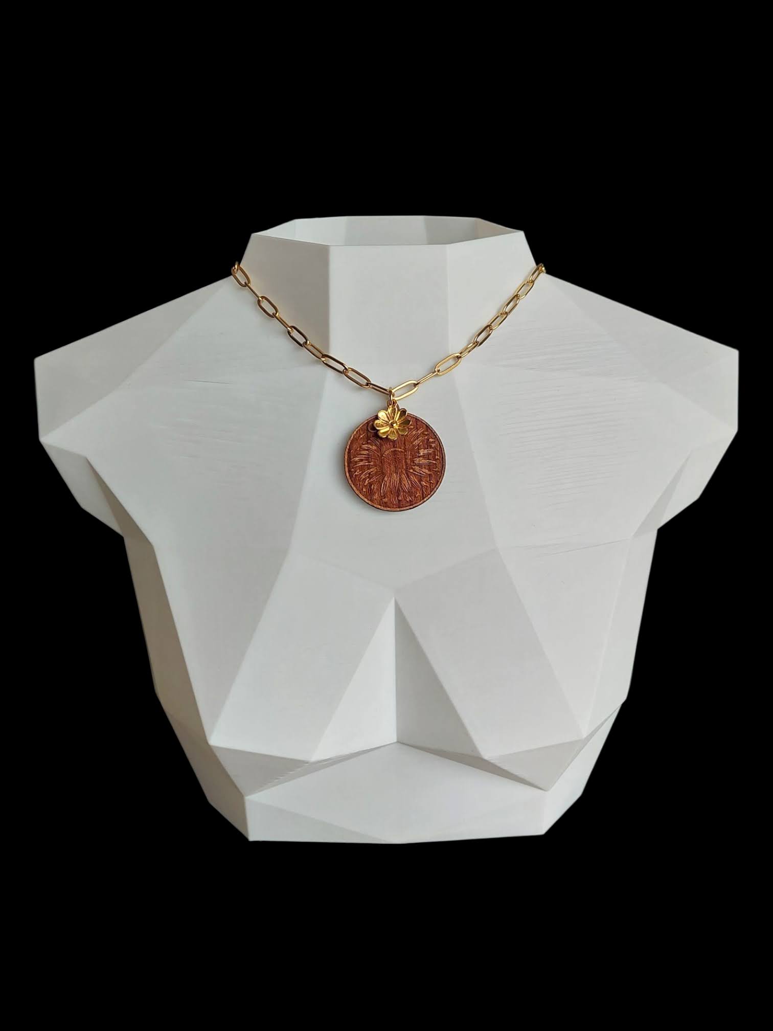 Collier Marguerite fleur