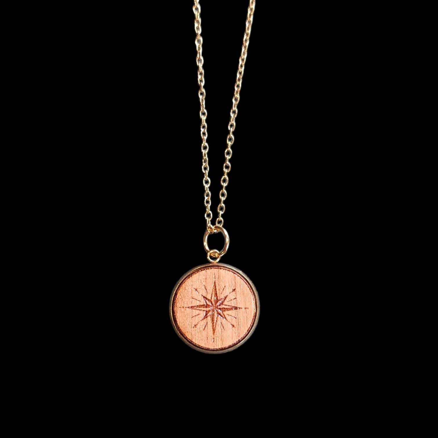 Collier Rose des vents